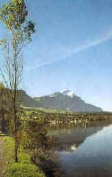 Lauerz mit Rigi Kulm